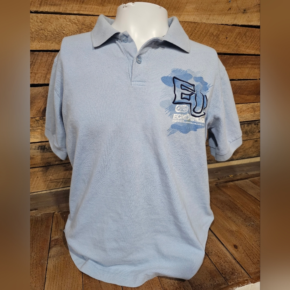 Light blue vintage Ecko Unlimited polo size large‎